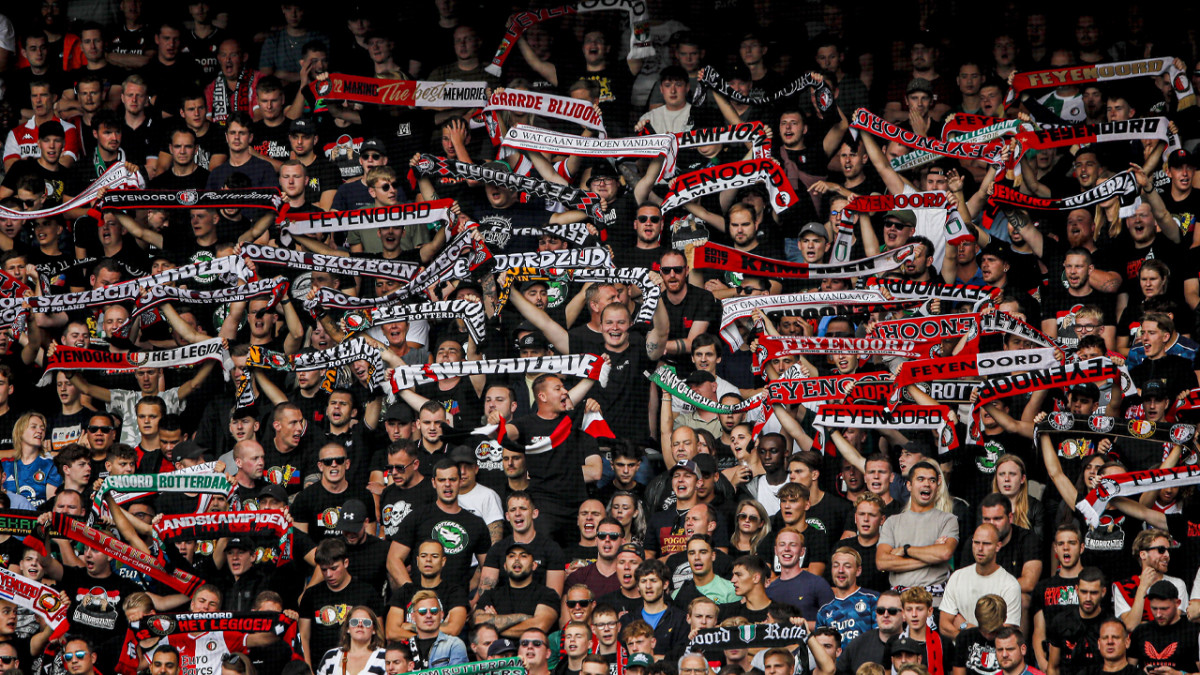 Feyenoord fans ANP 475606286