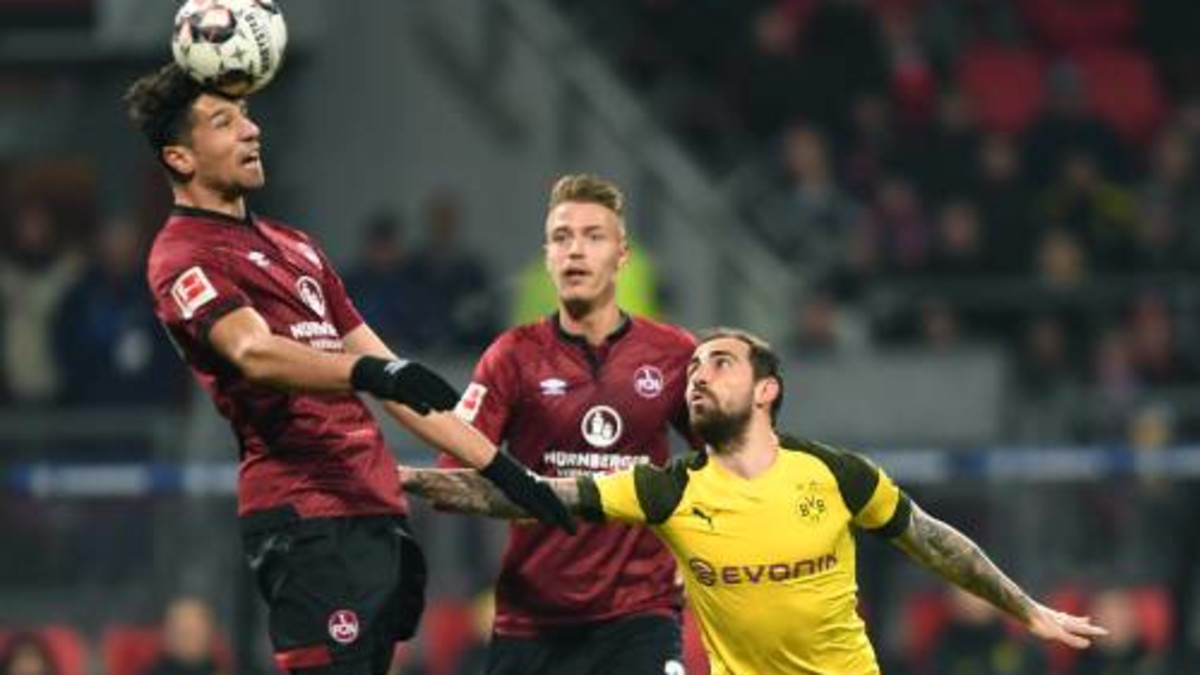 Dortmund stagneert bij hekkensluiter Nürnberg