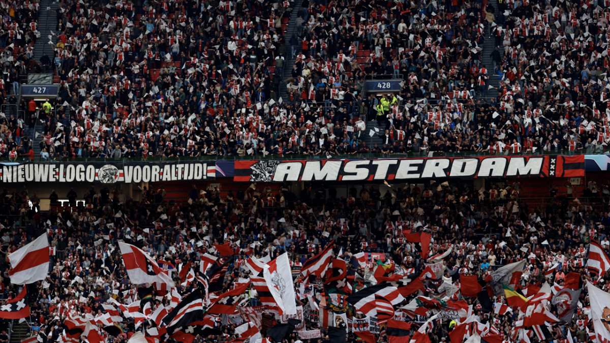 Ajax fans supporters ANP 438421392