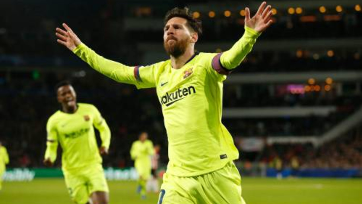 Messi voltooit missie in Eindhoven