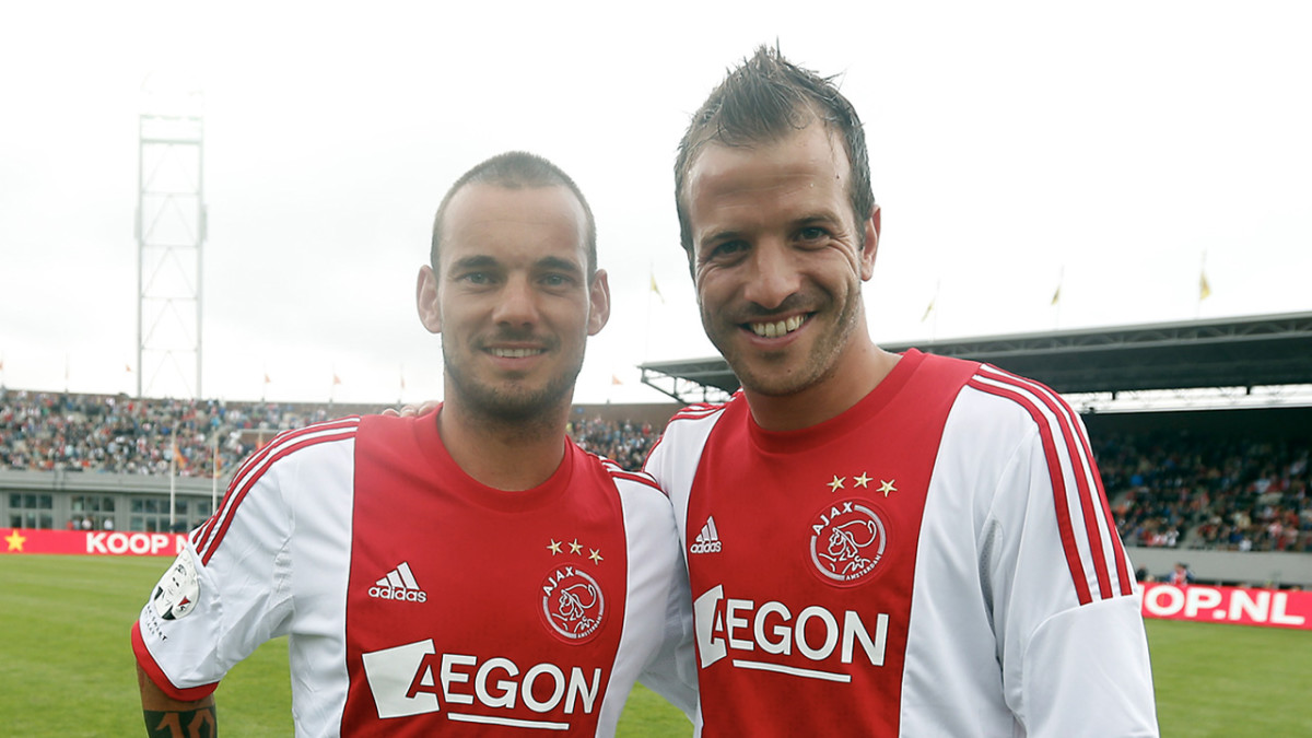 Sneijder en Van der Vaart pro