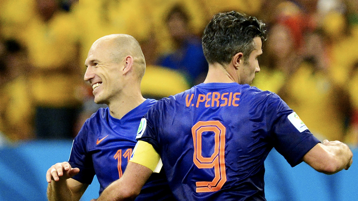 ANP Robben Van Persie Oranje 2014