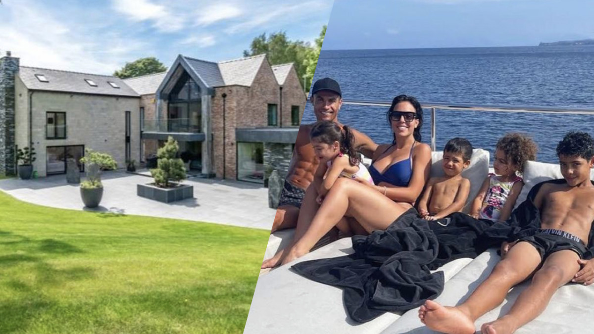 Ronaldo gezin villa
